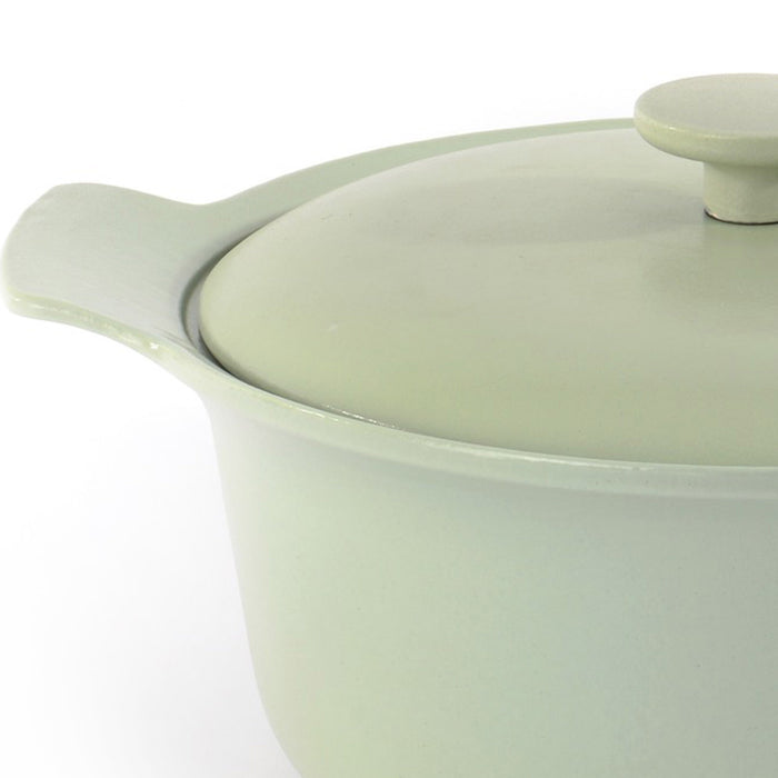 Image 3 of Shopberghoff Ron 10" Cast Iron Covered Dutch Oven 4.4qt, Green