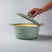 Image 2 of Shopberghoff Ron 10" Cast Iron Covered Dutch Oven 4.4qt, Green