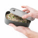 Image 3 of Leo 3Pc 1.7Qt Dual Bento Box Set with Strap, Gray & Mint