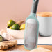 Image 6 of Leo Paddle Grater, Green