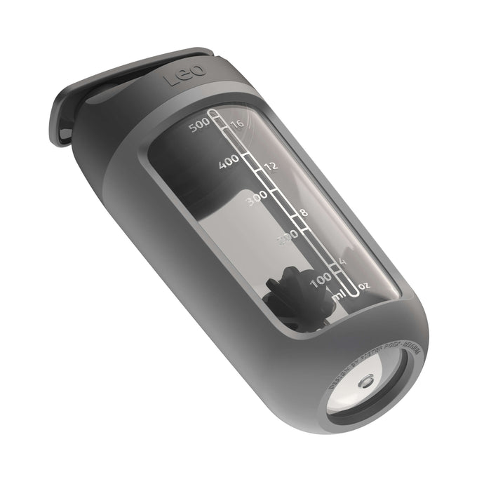 Image 2 of Leo To Go Shaker Bottle With Powder Compartment 16.9oz