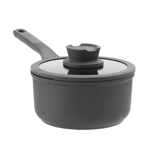 Image 1 of Stone 7" Non-stick Covered Saucepan, 2.1 Qt