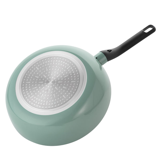 Image 6 of LEO Non-stick Aluminum Frying Pan 11", Sage
