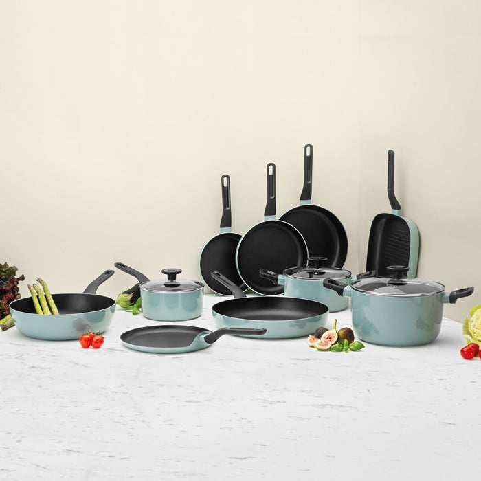 Image 7 of LEO Non-stick Aluminum Frying Pan 9.5", Slate