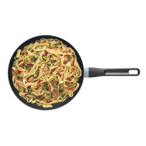 Image 2 of LEO Non-stick Aluminum Wok Pan 11", 4qt., Slate