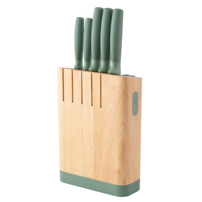 Shopberghoff Forest Stainless Steel 6Pc Knife Block Set Image1
