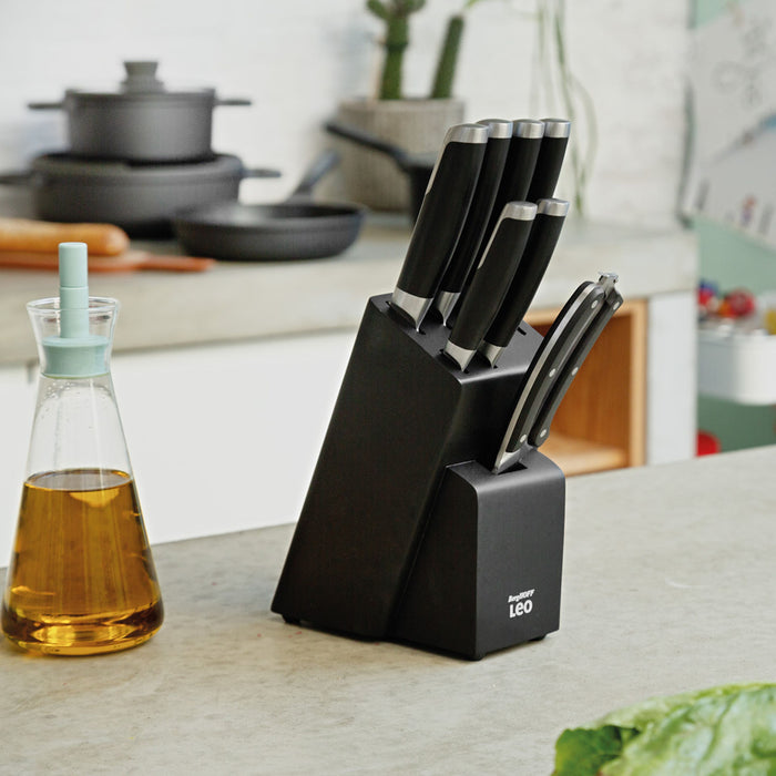 Image 9 of Shopberghoff Graphite Stainless Steel 6Pc Knife Block Set