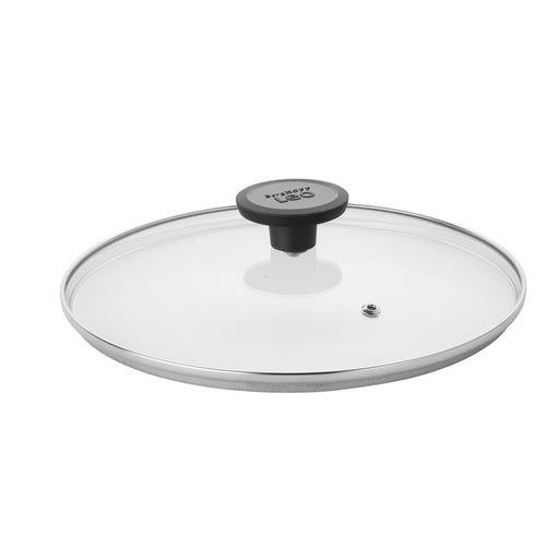 Image 2 of LEO Non-stick Aluminum Saucepan 7", 2qt. With Glass Lid, Slate