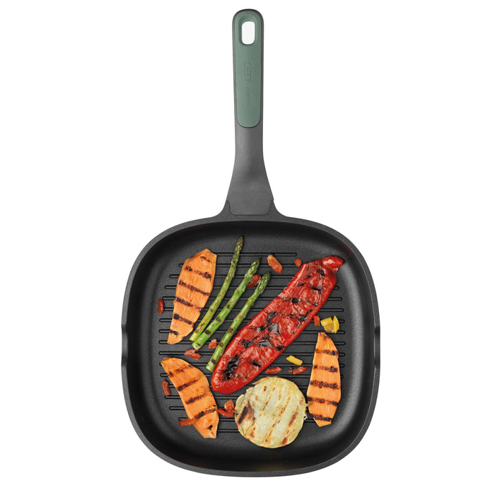 Shopberghoff Forest Non-stick Cast Aluminum Grill Pan 10.25" Image2