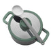 Image 2 of LEO Non-stick Cast Aluminum Stockpot 10", 4.6qt. With Glass Lid, Forest