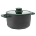 Image 1 of Shopberghoff LEO Non-stick Cast Aluminum Stockpot 10", 5.9qt. With Glass Lid, Forest