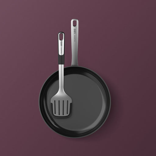 Shopberghoff Graphite Stainless Steel 3Pc Utensil Set With Silicone Cover Image2