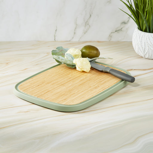 Image 2 of Shopberghoff Balance Bamboo Large Cutting board 14.5", Recycled Material, Green