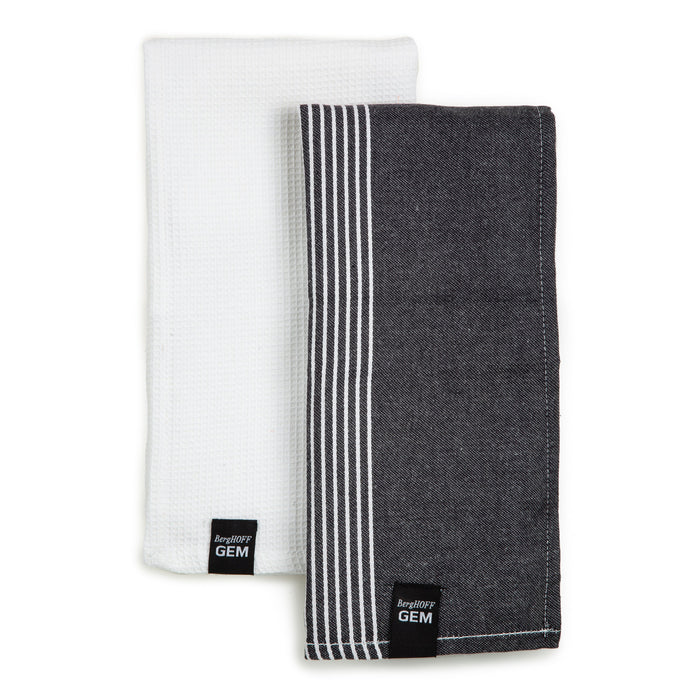 Image 1 of Shopberghoff Gem 2Pcs Cotton Tea Towel Set