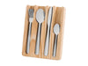 Image 1 of Essentials Sereno 25pc Stainless Steel Flatware Set
