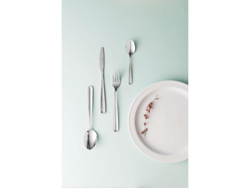 Image 3 of Essentials Sereno 25pc Stainless Steel Flatware Set