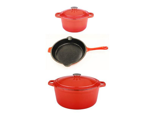 Image 1 of Neo Stockpot Set 5pc Orange
