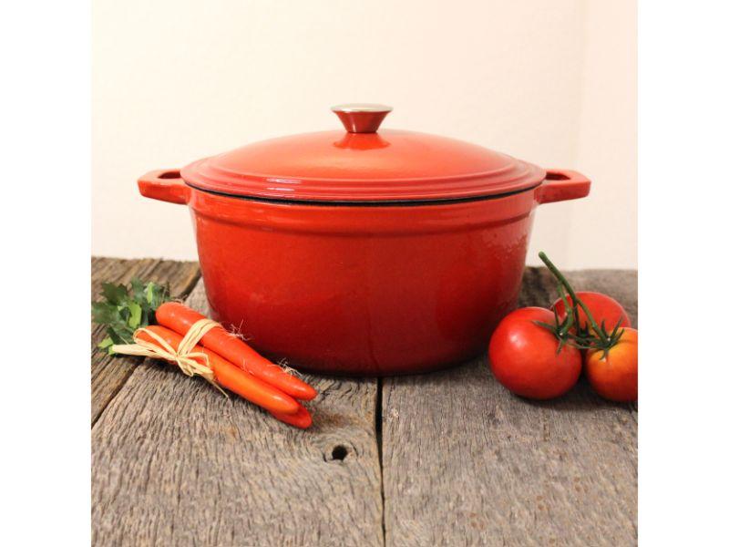 Image 4 of Neo Stockpot Set 5pc Orange
