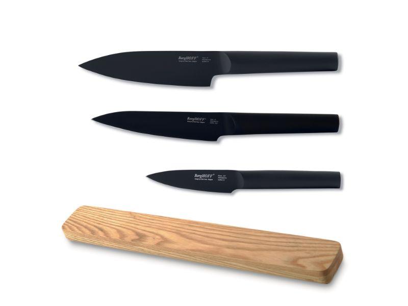 Image 1 of RON Cutlery Set/Rack 4pc Black