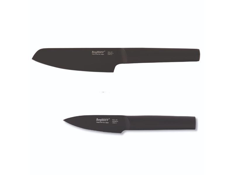 Image 1 of RON Cutlery Set Vegetable & Paring 2pc Black