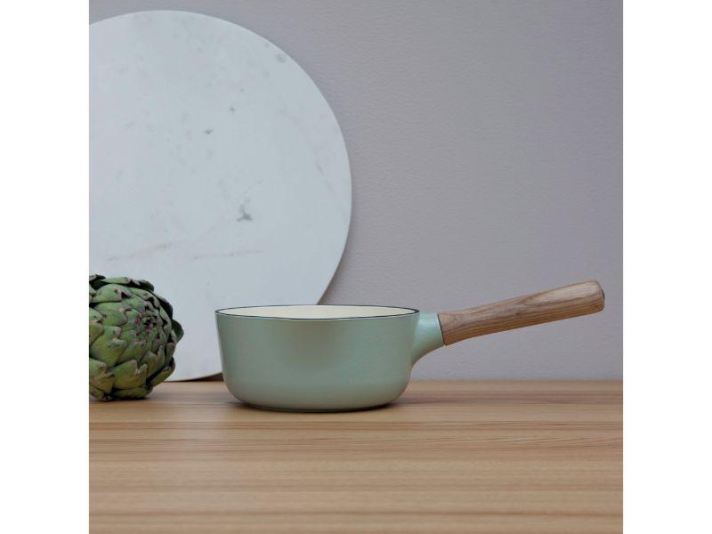 Image 5 of Ron 8pc Cast Iron Cookware Set, Green