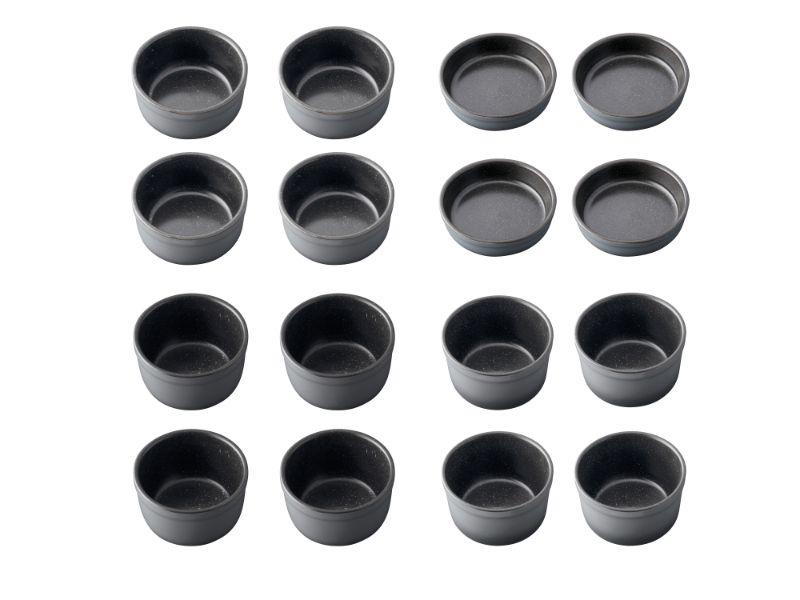 Image 1 of Gem 16pc Stoneware Ramekin Set