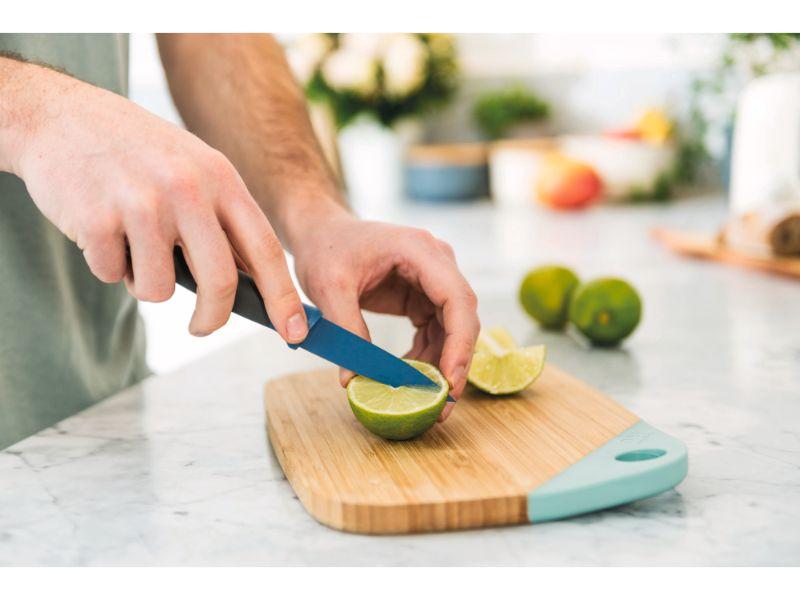 Image 3 of Leo 4pc Cutlery and Board Set, Multicolor