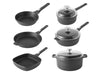 Image 1 of Gem 9pc Cookware Set, Black