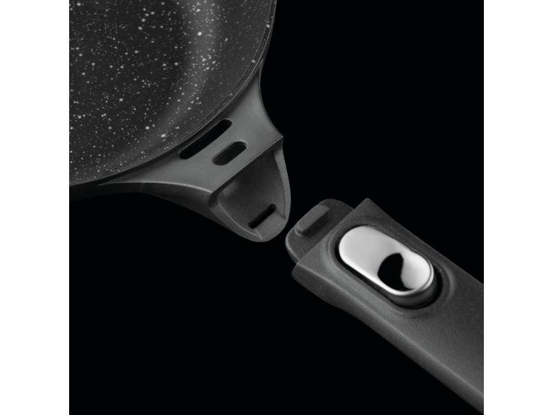 Image 5 of Gem 9pc Cookware Set, Black