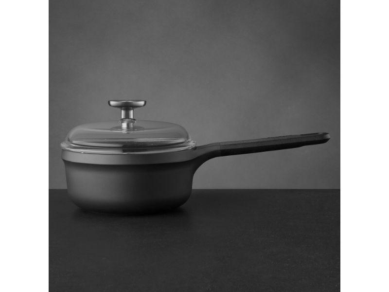 Image 7 of Gem 9pc Cookware Set, Black