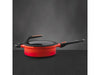 Image 5 of GEM  Cast Aluminum Nonstick 9.5" Covered Sauté Pan , Caribbean Red