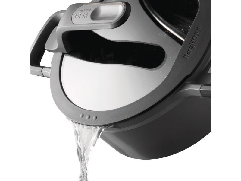 Image 2 of GEM 10" Stay-Cool Covered Sauté Pan, Grey