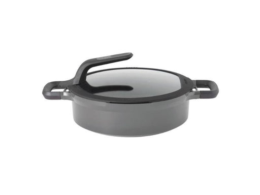 Image 1 of GEM 10.25" Non-Stick Covered 2-Handled Sauté Pan, 4.1 Qt, Grey