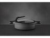 Image 5 of GEM 10.25" Non-Stick Covered 2-Handled Sauté Pan, 4.1 Qt, Grey