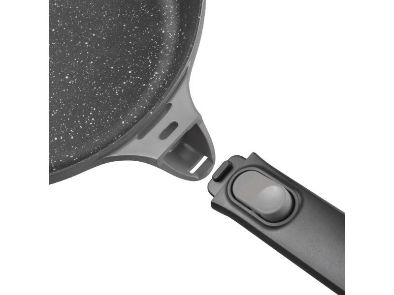 Image 3 of GEM 11" Non-Stick Grill Pan, Grey