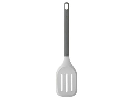 Image 1 of Leo Silicone Slotted Turner, Grey
