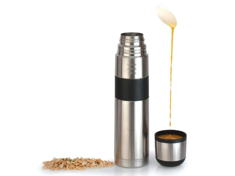 Image 2 of Orion 1Qt Stainless Steel Travel Thermos