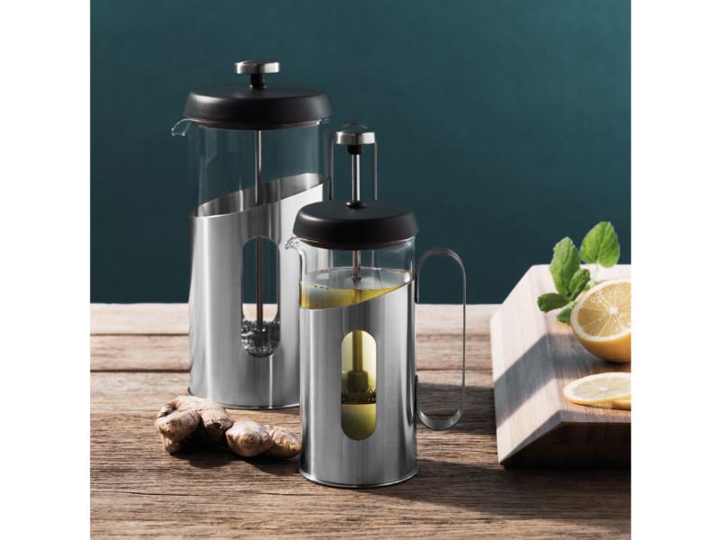 Image 3 of Essentials 0.37 Qt Stainless Steel Coffee & Tea French Press