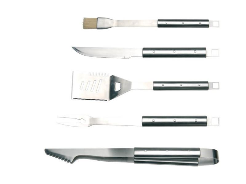 Image 2 of Cubo 6Pc Stainless Steel BBQ Set with Case
