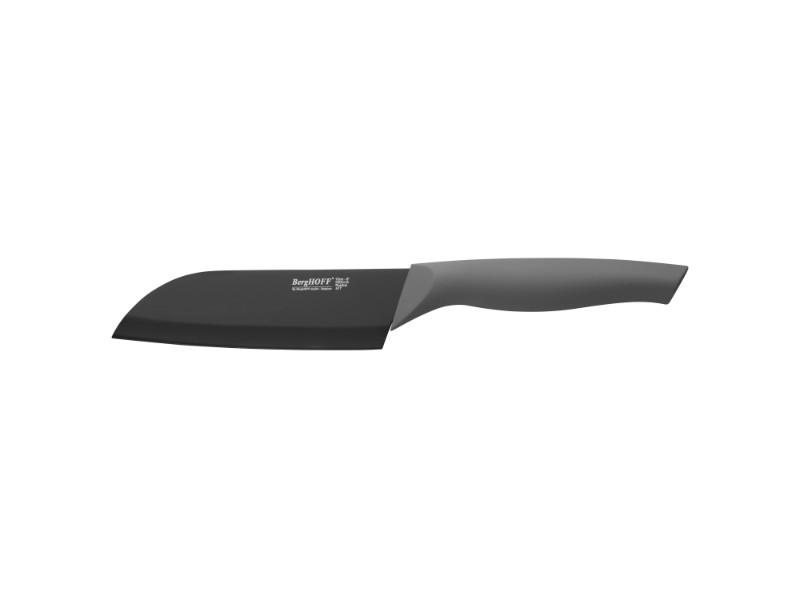 Image 1 of Ergonomic 6" Stainless Steel Santoku Knife with Sleeve