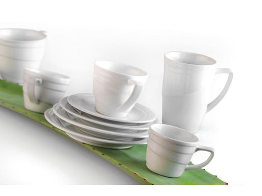 Image 2 of Eclipse 4oz Porcelain Coffee Cup & Saucer