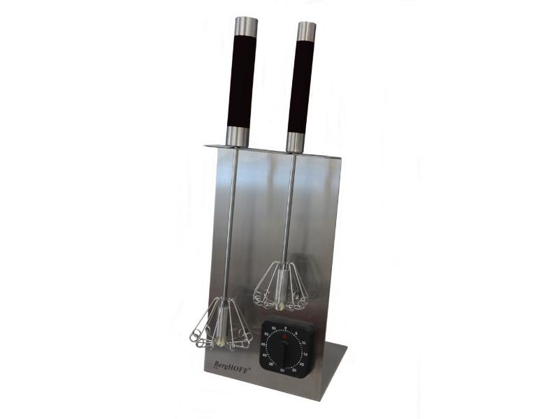 Image 1 of SS Magic Whisk & Timer Set Black