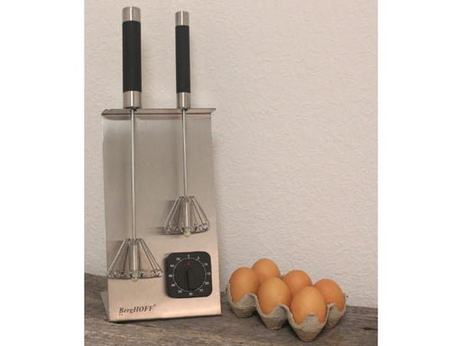 Image 2 of SS Magic Whisk & Timer Set Black