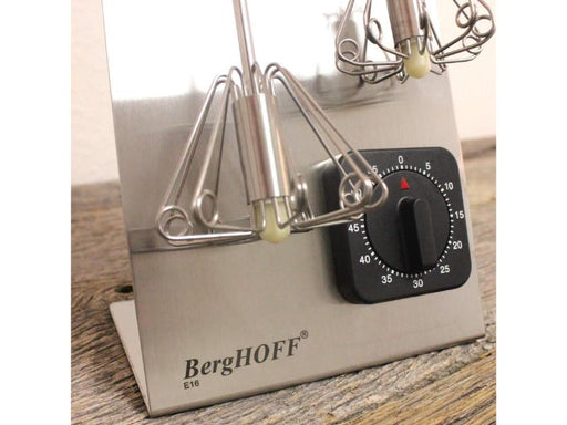 Image 2 of SS Magic Whisk & Timer Set Silver