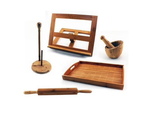 Image 1 of Bamboo 6Pc Kitchen Prep Set