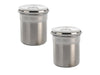 Image 1 of Essentials 2Pc Stainless Steel Salt & Pepper Set