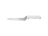 Image 1 of Ergonomic 9" Stainless Steel Scalloped Offset Bread Knife