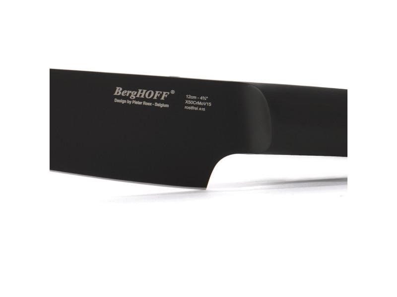 Image 2 of Ron 4.75" Vegetable Knife, Black
