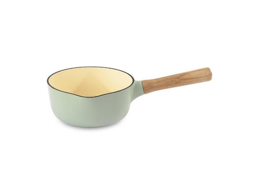 Image 1 of Ron 7" Cast Iron Saucepan 1.8Qt, Green