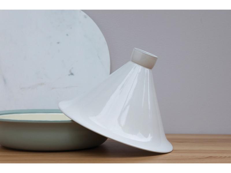 Image 3 of Ron 9.75" Stoneware Tajine Cover